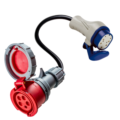 32A 5-polig auf Typ 3 Adapter