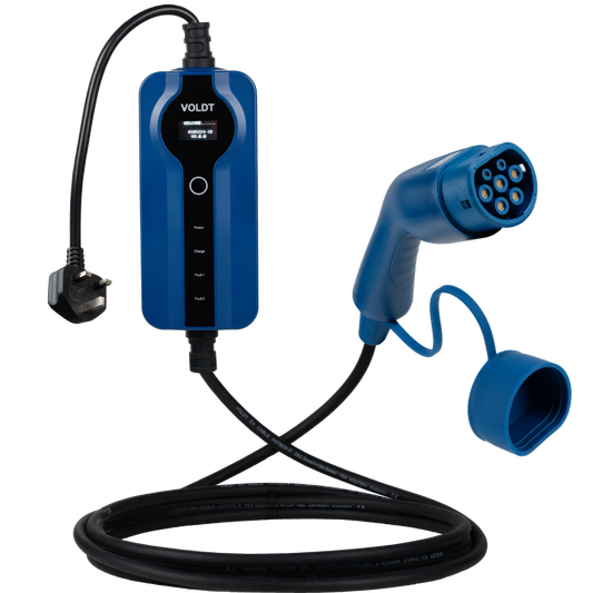 Typ 2 - Typ G | Einstellbar 8A - 16A | 2,8kW | Ladekabel