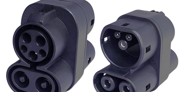 EV-Ladeadapter CCS1 auf CCS2
