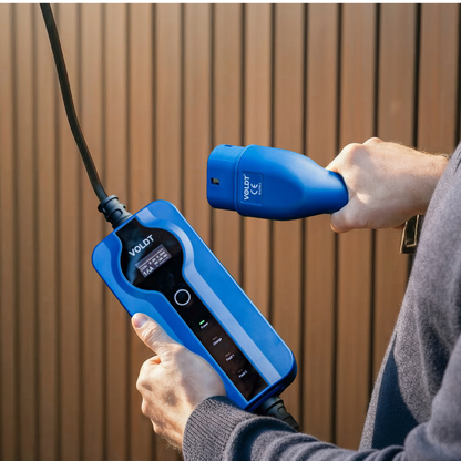 Typ 2 - CEE | Mode 3 | Einstellbare 8A - 32a | 22kW Ladekabel