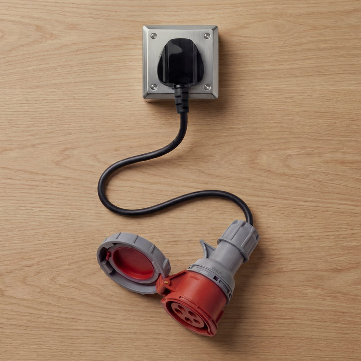 16A 5-polig auf Typ G für UK-Adapter