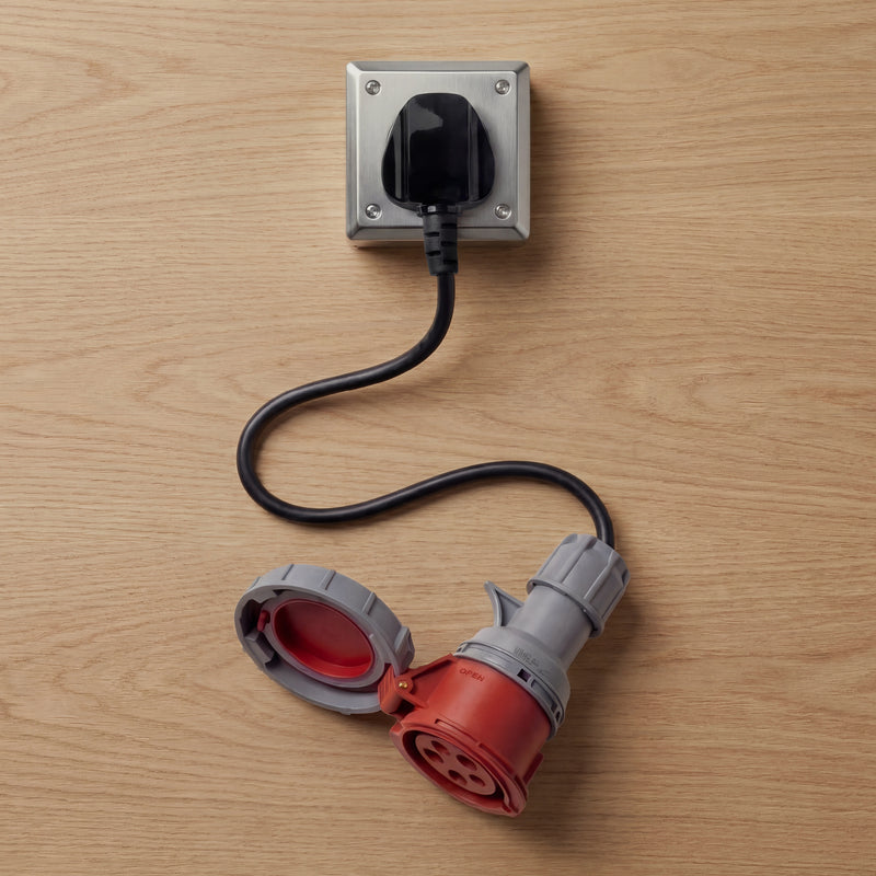16A 5-polig auf Typ G für UK-Adapter