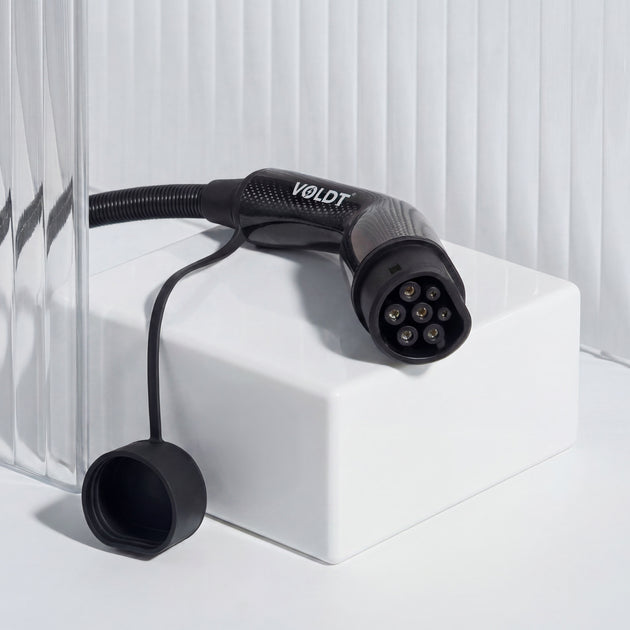 Voldt® Typ 2 Carbonfaser-Ladekabel 22kW