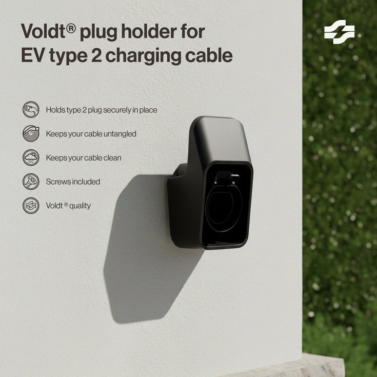 Steckerhalter für EV Typ 2 Ladekabel