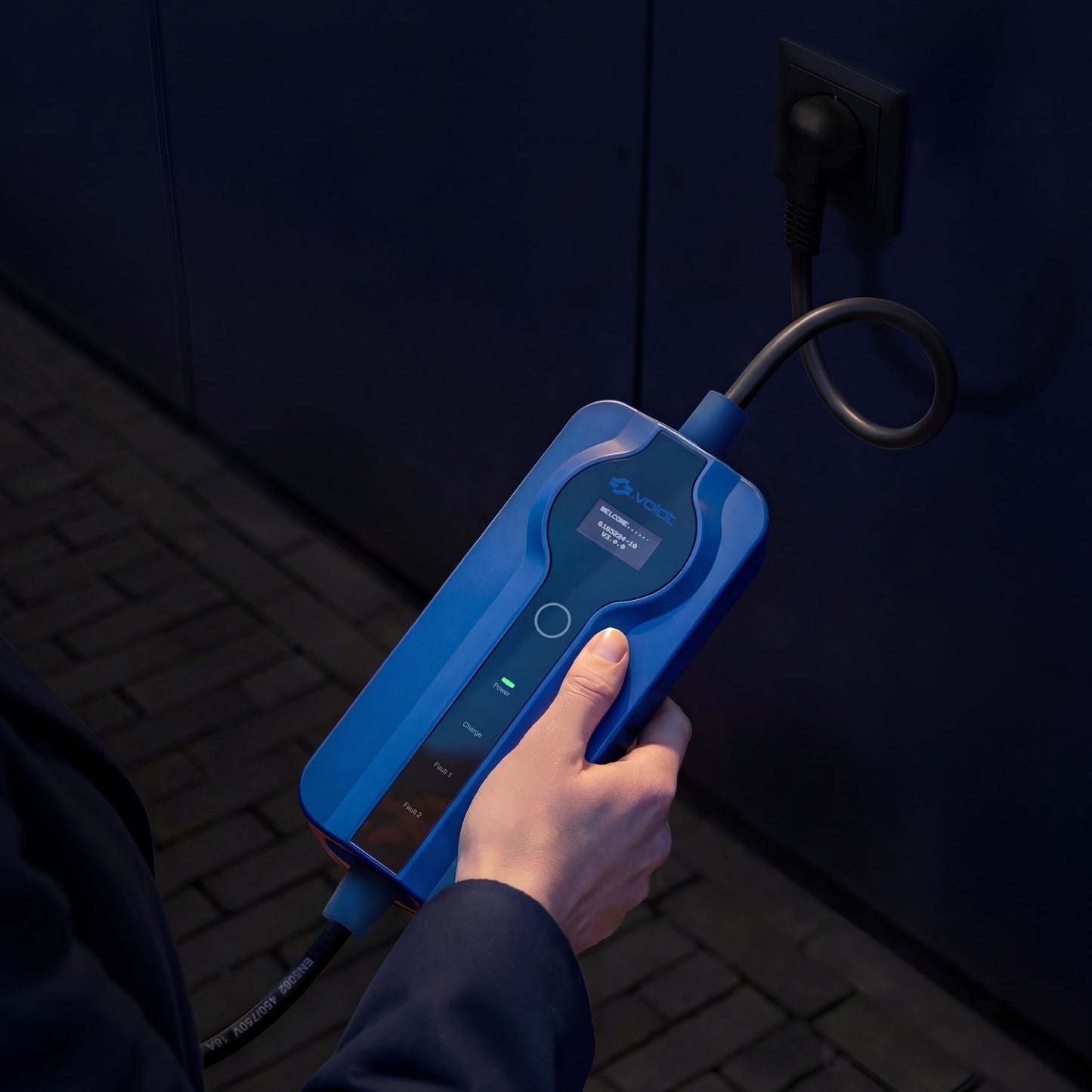 Voldt® Schuko Ladekabel Typ 2 | 8A - 16A | 3,7kW  + APP