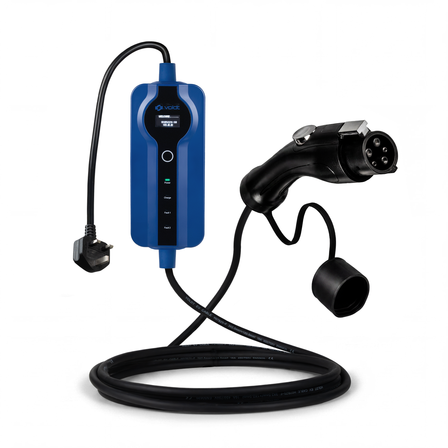 Typ 2 - Typ G | Einstellbar 8A - 16A | 2,8kW | Ladekabel 