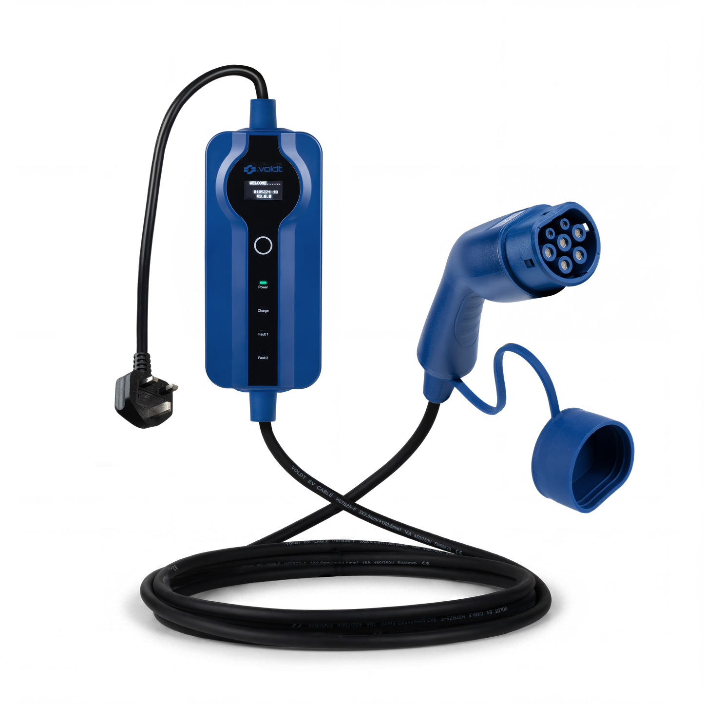 Typ 2 - Typ G | Einstellbar 8A - 16A | 2,8kW | Ladekabel 