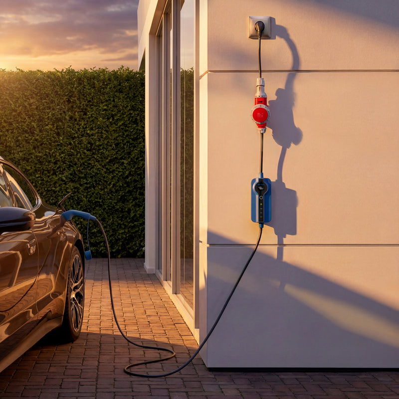 Voldt® CEE Ladekabel Typ 2 | 3 phasig | 8A - 32A | 22kW  + APP