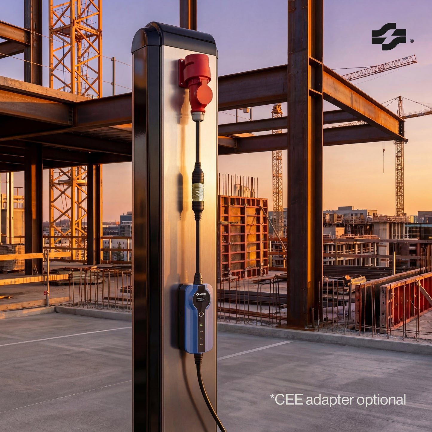 Voldt® Mobiles OCPP-Ladegerät