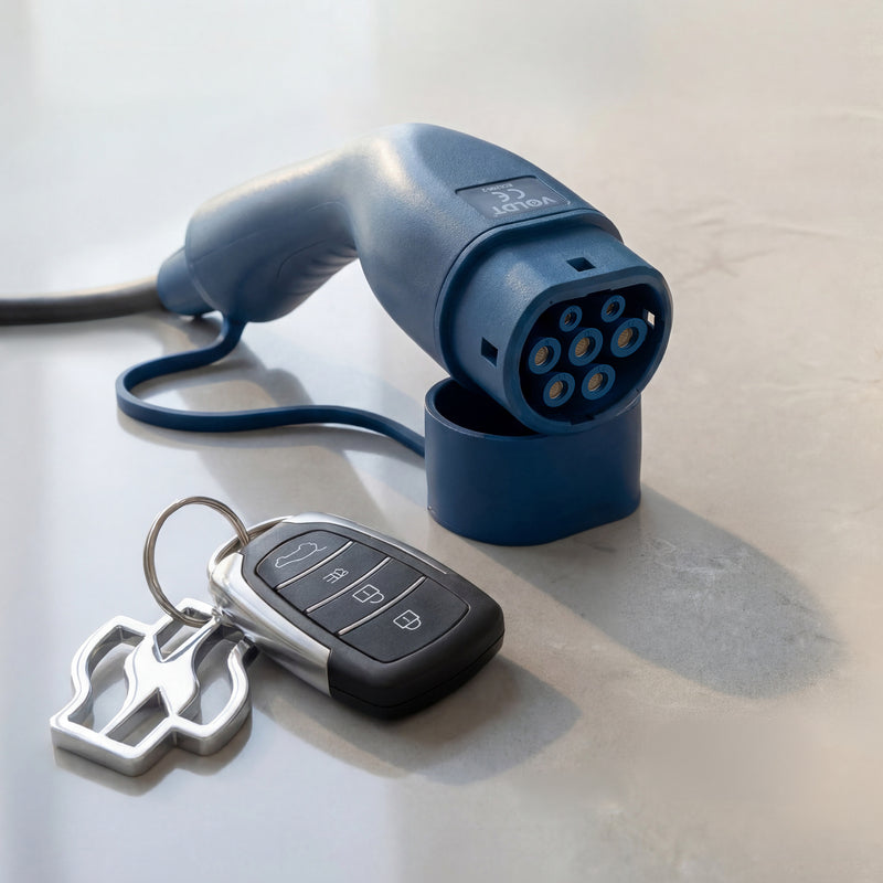 Typ 2 | 1 Phase | 32A | 7,4 kW Ladekabel